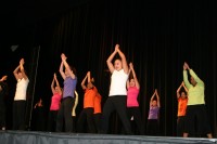 Footworks, a dance company from Valley High School, celebrates the life of Martin Luther King Jr. by performing renditions of the Beatles’ "Help" and “This Little Light of Mine."