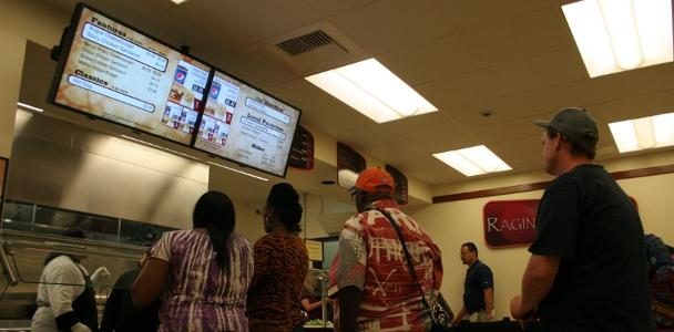 Newly renovated cafeteria offers healthier food choices and relaxing environment 