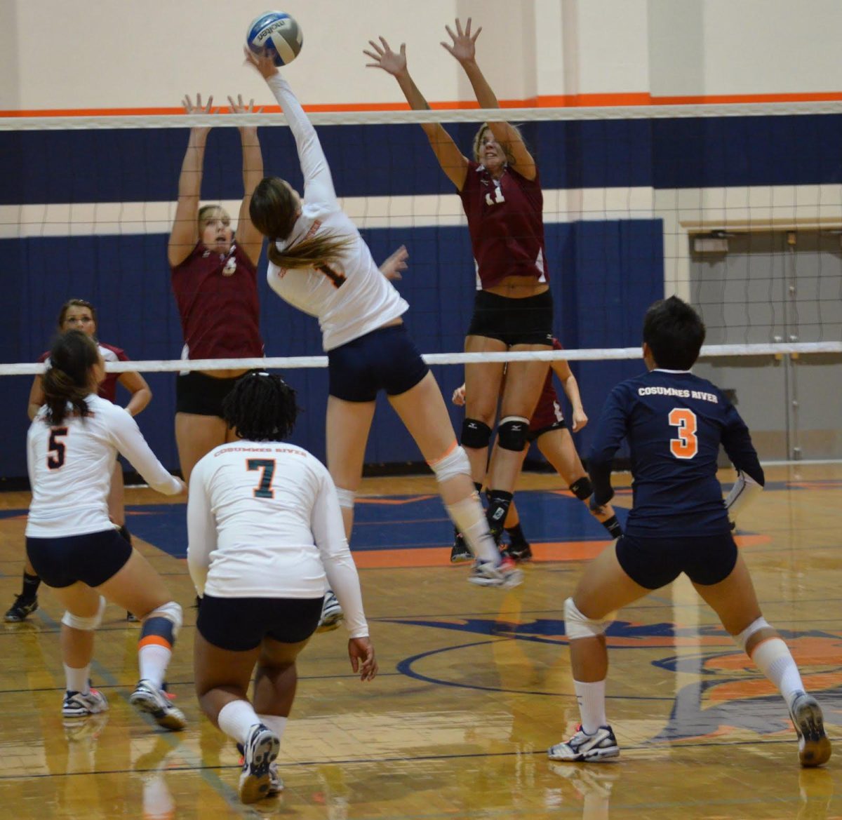 Volleyball team still optimistic despite loss to Sierra