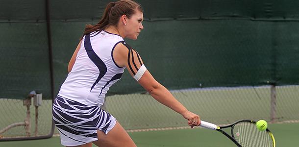 Shorthanded womens tennis team finishes off season