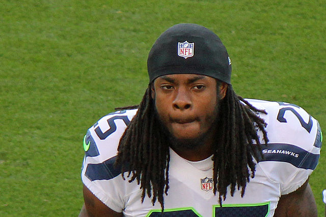 Seattle Seahawks cornerback Richard Sherman in 2012.