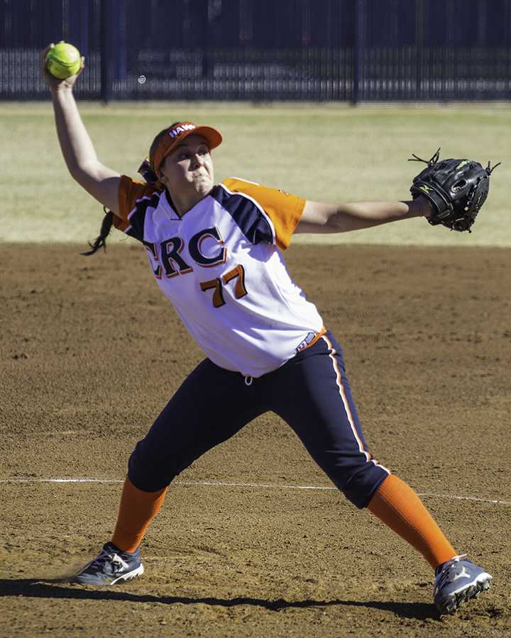 Freshman pitcher Amanda Horbasch threw a shutout game with 13 strikeouts in Cosumnes River College's home opener against Lassen Community College.  The game was called in the bottom of the sixth inning when the Hawks scored their eighth unanswered run of the game.