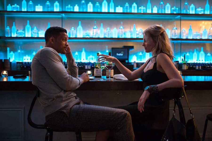 Will Smith and Margot Robbie co-star as con artists in the new Warner Bros. film Focus.