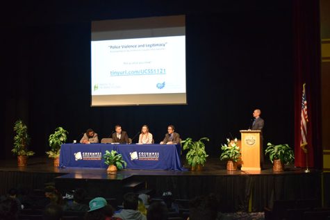 Professors led a discussion on tensions between police and the community on Nov. 21-22.