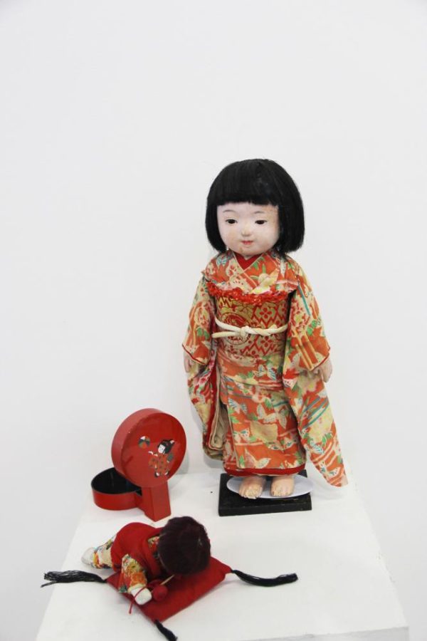 A Japanese friendship doll on display at the Asian Art Exhibition at Cosumnes River College running from Sept. 25 to Oct. 4.