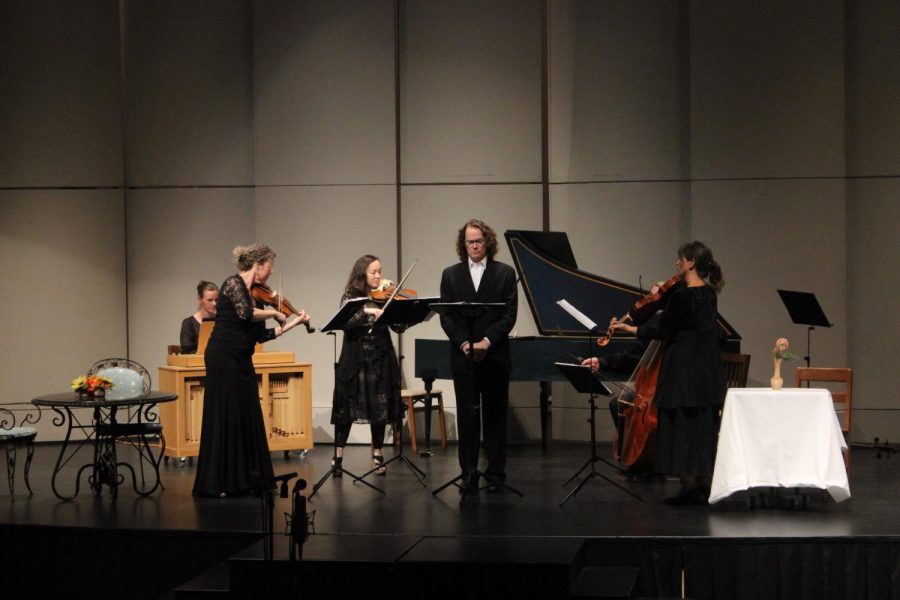 David Keller performs with the Sacramento Baroque Soloists on Oct. 9. 