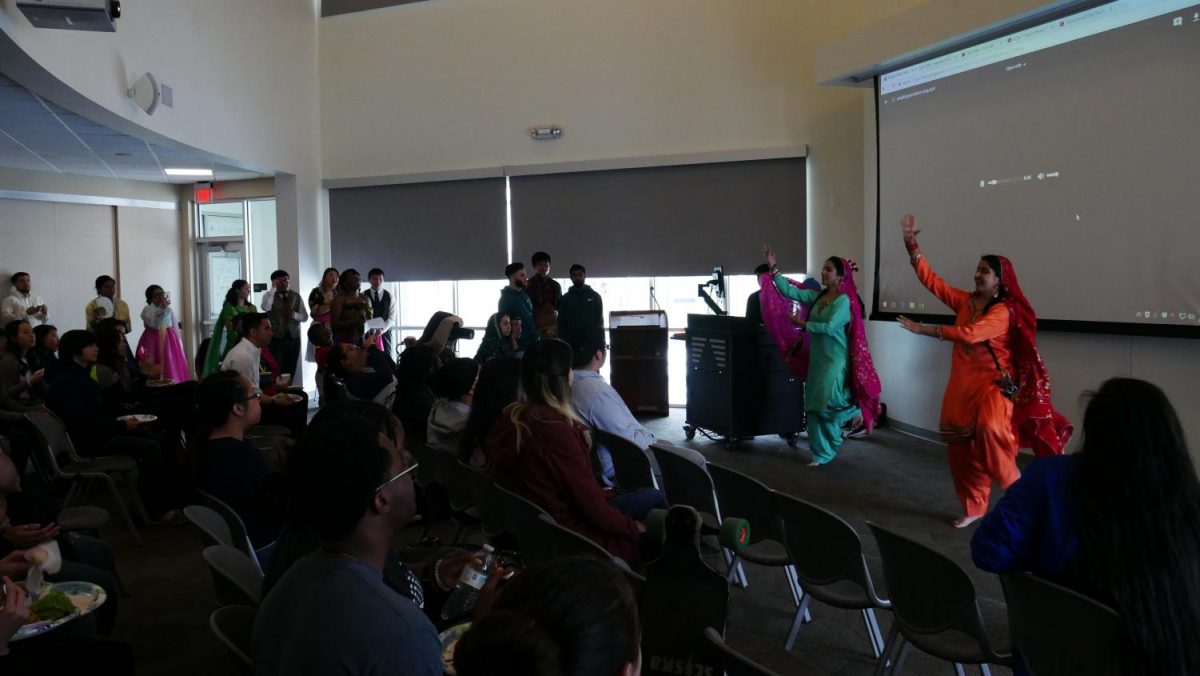 Students performed dances and recited poetry to a room full of spectators on Feb. 11.