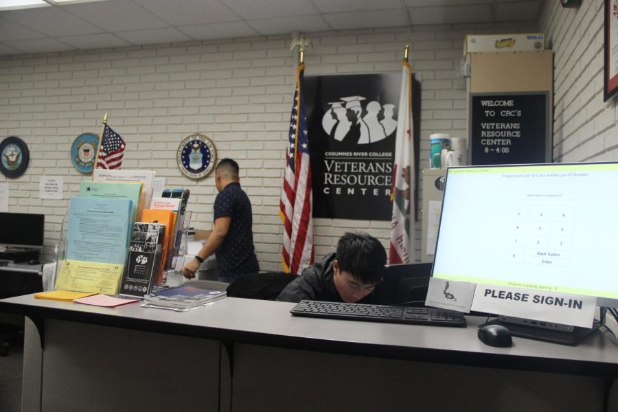 The Veteran Resource Center, located in L-103, gives student veterans a space to acquire various types of resources. To qualify for services provided by the VRC, students must bring a DD-214 form to prove their years of service.