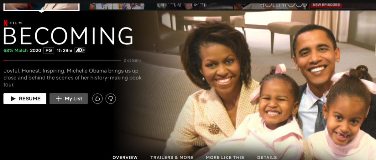 Michelle+Obama+tells+her+story+in+Netflix+Documentary