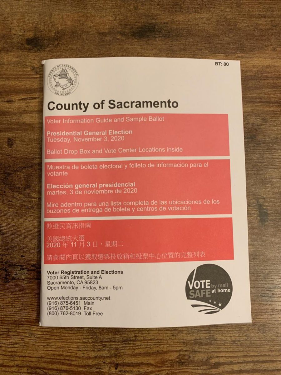 The County of Sacramento Voter Information Guide. Election day is less than a week away.