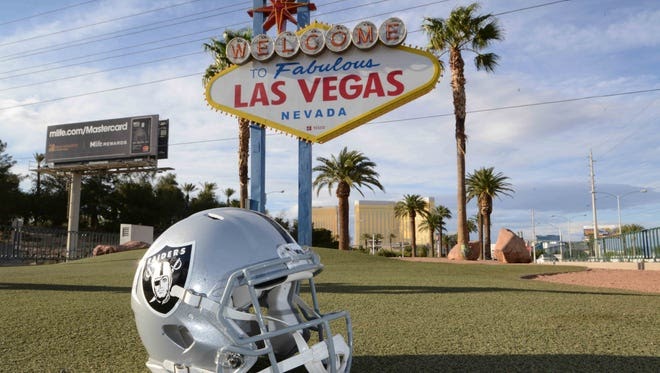 The silver and black in their new home of Las Vegas.
