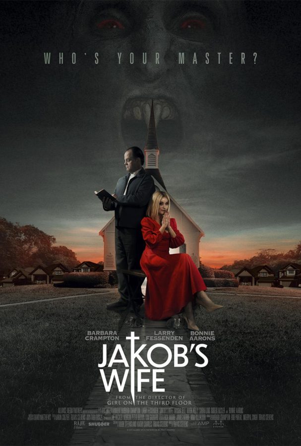 Cover of the horror film Jakobs Wife, which premieres this week at SXSW. The film is directed by Travis Stevens.
