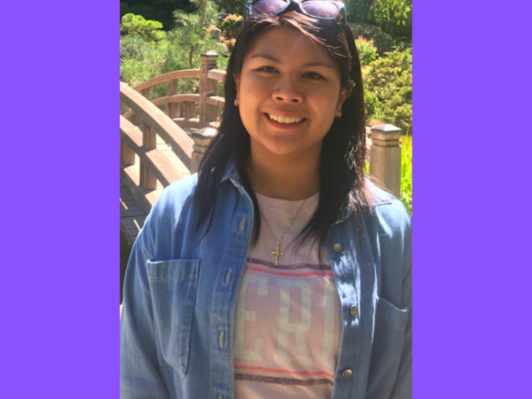 Cosumnes River College student and candidate Francheska Delara. Delara is running for the Student Senate President position.