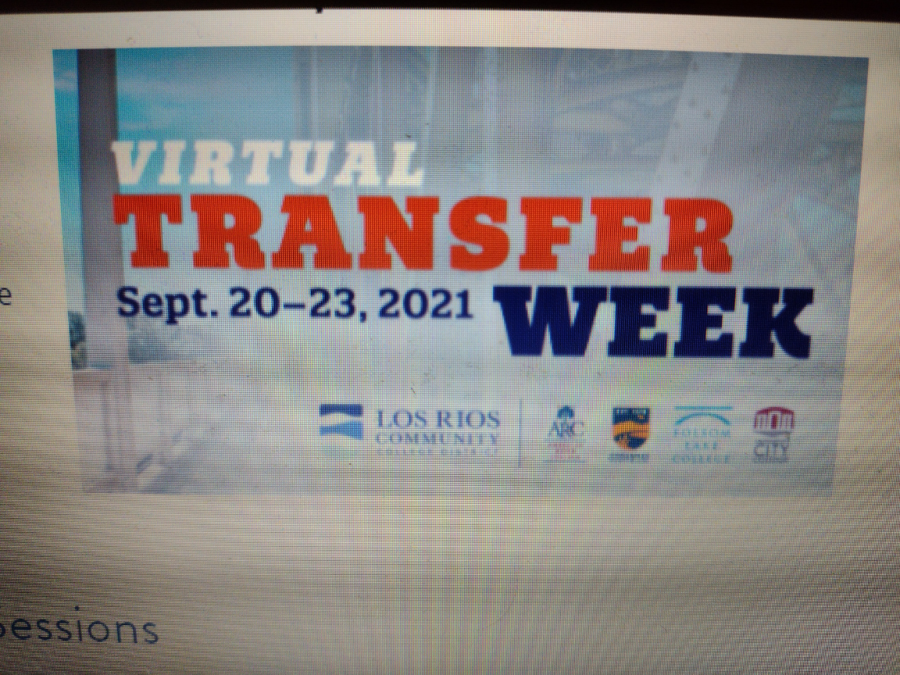 Virtual+transfer+week+begins+on+the+week+of+Sept.+20-23.+Virtual+transfer+week+will+have+Zoom+sessions+with+representatives+from+many+four-year+colleges+and+universities+interacting+with+Los+Rios+students+with+each+of+the+four+days+having+their+own+theme.