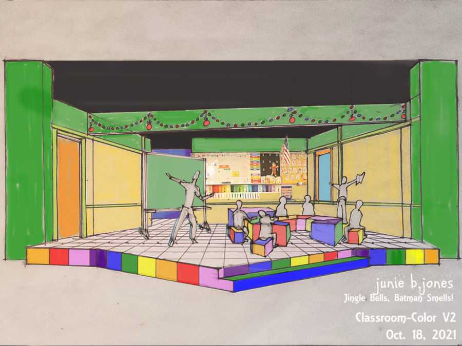 The theatre department is having a winter play on-ground at the Black Box Theatre called "Junie B. Jones  Jingle Bells, Batman Smells." The play will be on Dec. 3-11 and the audience will be at a 50% capacity.