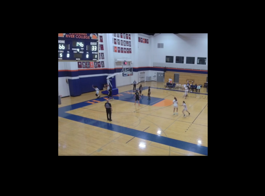CRC Women's basketball playing against Diablo Valley on Jan. 25