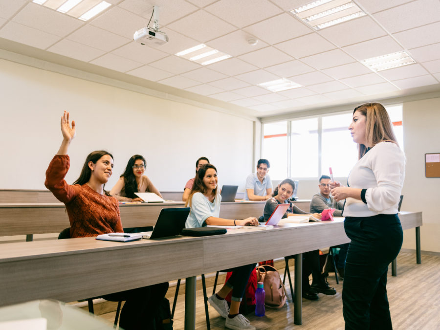 Professors discuss about their experiences about being back on ground after two years. Professors were happy to finally be back in class with students.