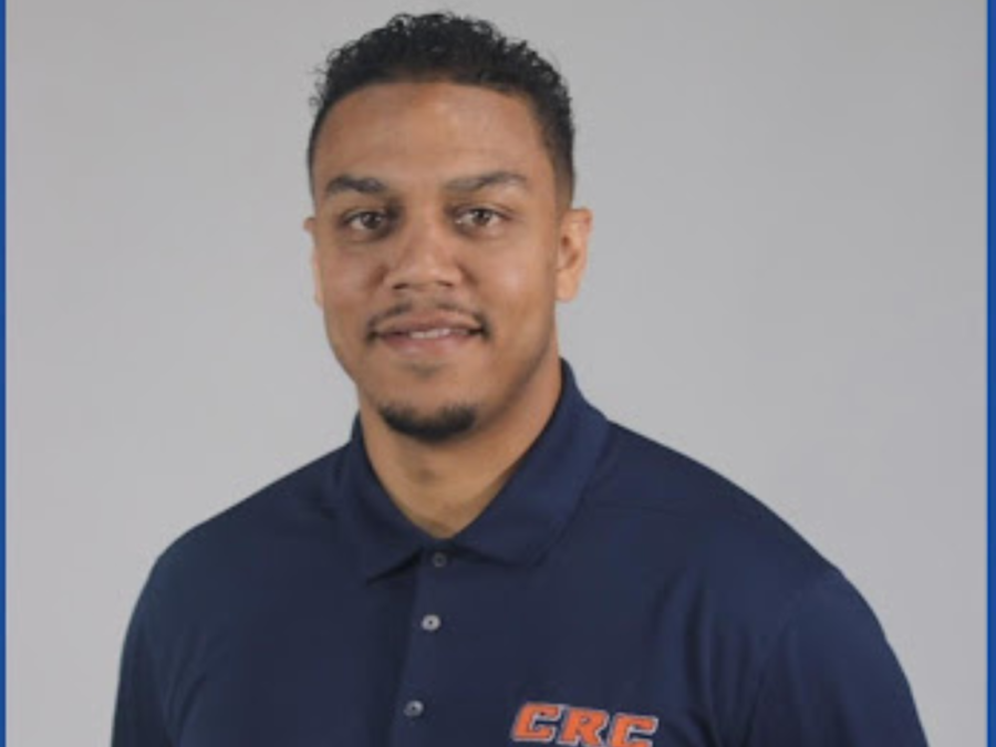 Interim Women's Basketball Head Coach, Samuel Kirby. This is Kirby's first year coaching the Hawks basketball team. 