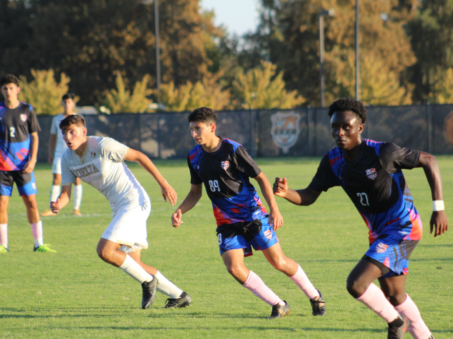 The+CRC+men%E2%80%99s+soccer+team+beat+the+San+Joaquin+Valley+Mustangs+at+home+on+Tuesday.+The+score+was+5-0.