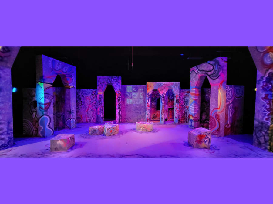 The Cosumnes River College Theatre Department's presentation of "Sonnets for an Old Century" by José Rivera opened on Oct. 14 and ended on Oct. 23. This was the theatre department's set for the play.