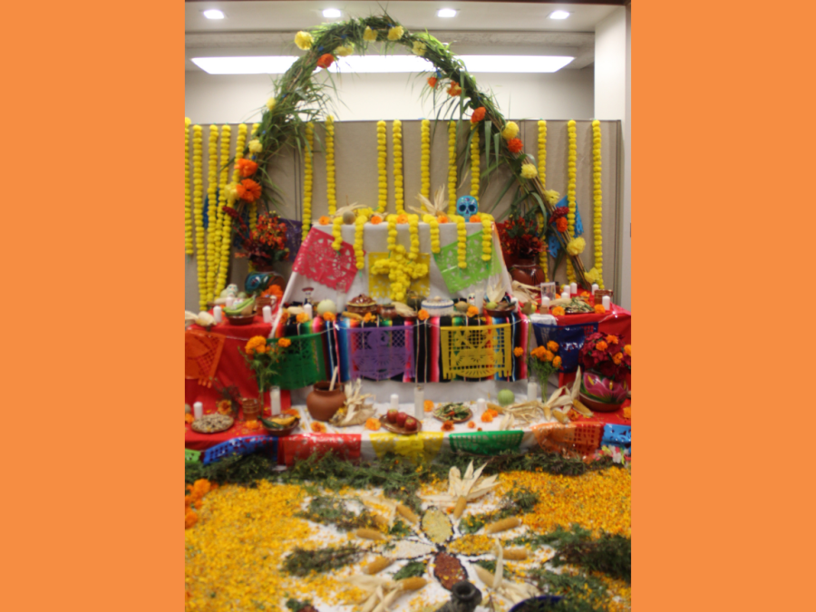 The Center for Inclusion and Belonging hosted an event on Nov. 1 celebrating Día de Muertos by building an altar to pay respect to those who passed. Día de Muertos is an annual celebration.