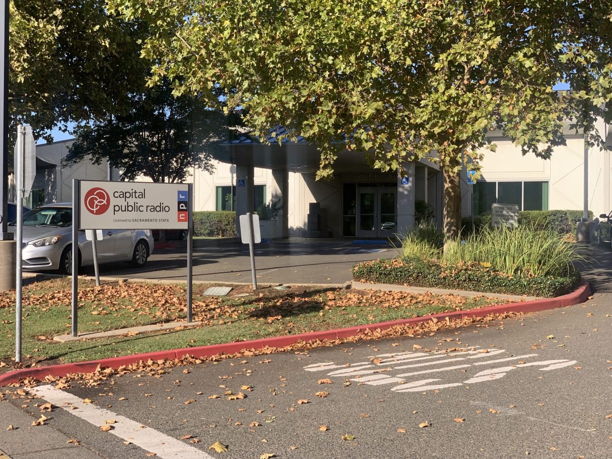 Capital Public Radios Sac State headquarters on Friday morning. CRCs media professors spoke to the CRC Connection about the local NPR stations financial challenges and uncertain future.