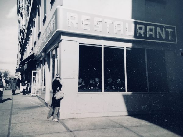 Author Helen Harlan in New York City in 2004 outside the real exterior used in the sitcom Seinfeld.” CRC needs more opportunities for students to gather and connect over food and coffee, much the characters did on Seinfeld.