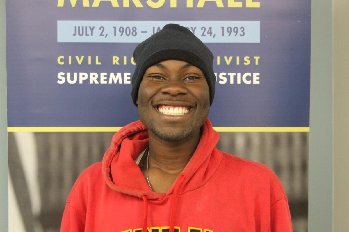 “I just want to serve the community. Help out in any way I can.” - Cyril Williams, 21, human services
