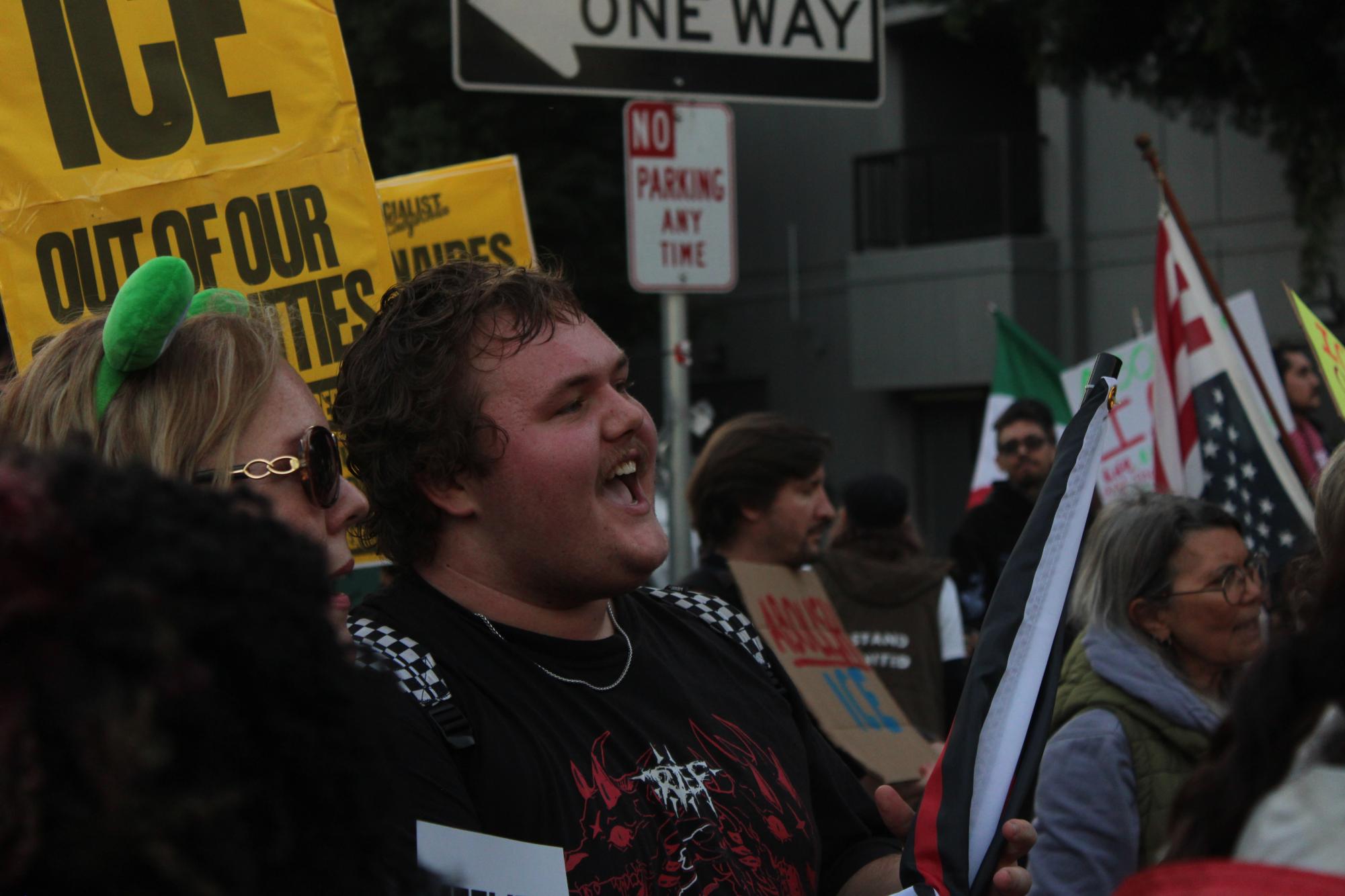 Thousands flood the streets to protest ICE