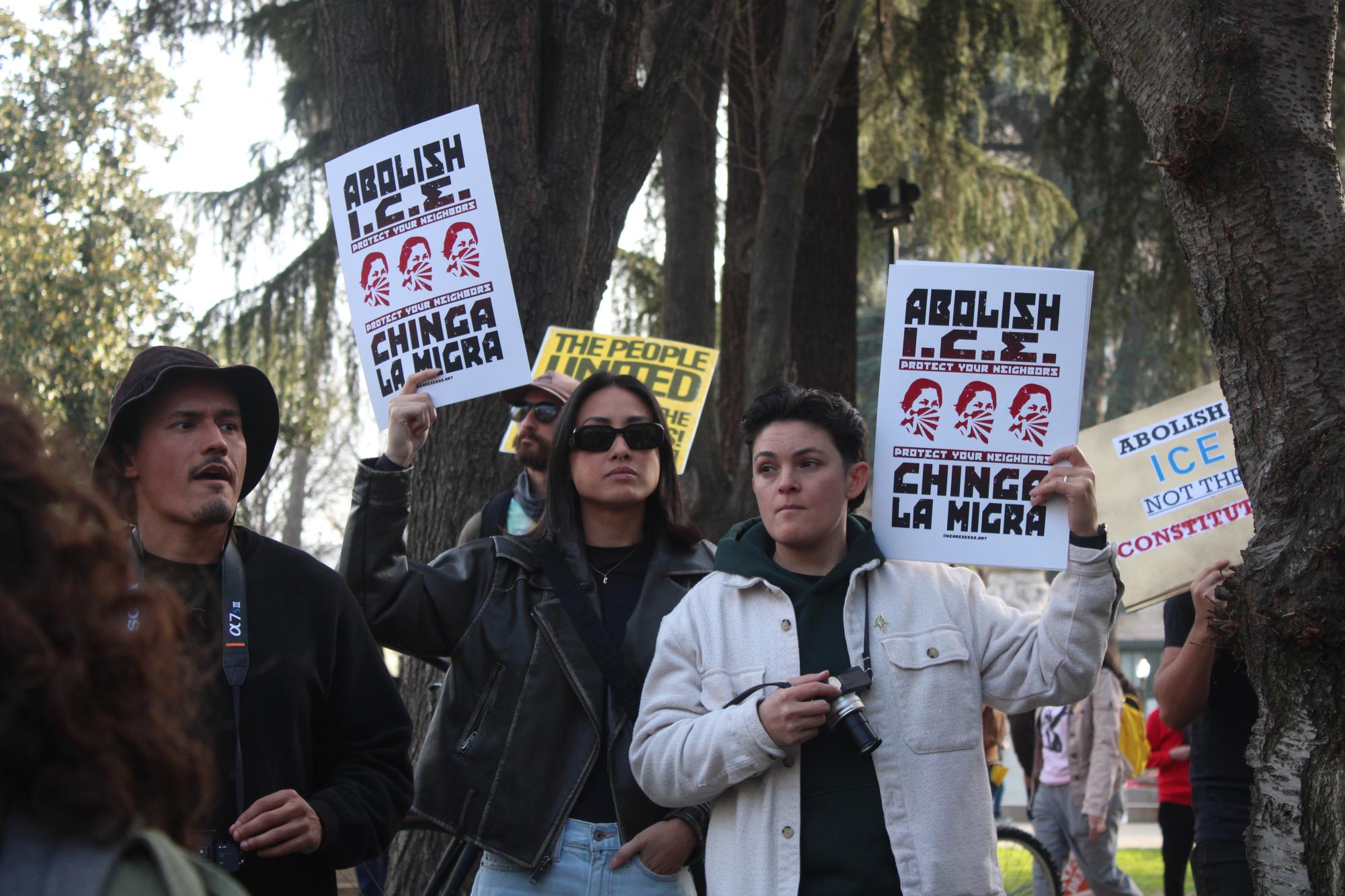 Thousands flood the streets to protest ICE