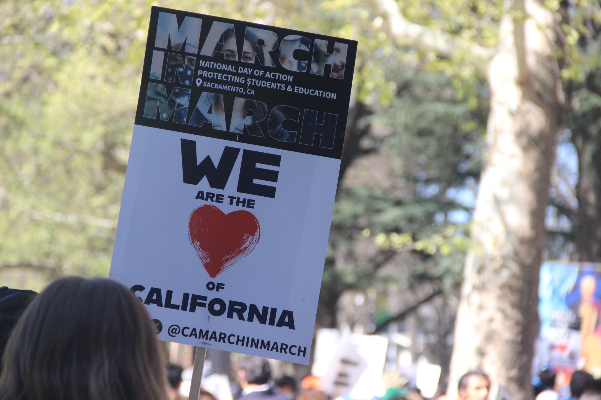 Students and educators gather to advocate for education during annual March in March
